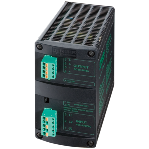 Murr Elektronik MCS POWER SUPPLY 3-PHASE, IN: 360-550VAC OUT: 24-28V/5ADC 857814